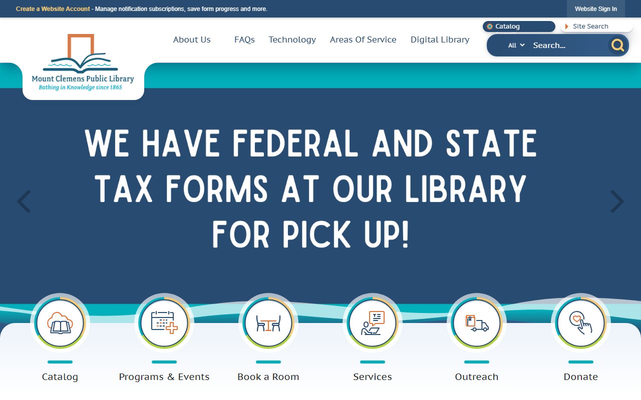 Mount Clemens Public Library obituary index for Macomb County death records